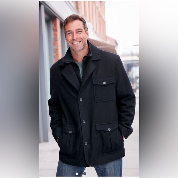 Other - NWT KingSize Black Coat - Size Large Tall